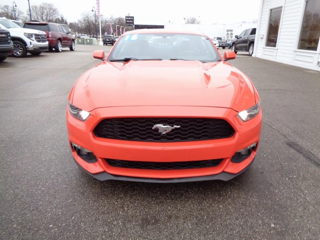 used 2016 Ford Mustang car, priced at $16,495