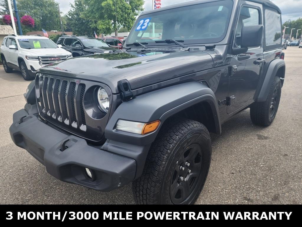 used 2023 Jeep Wrangler car, priced at $29,895