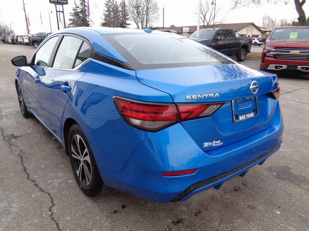 used 2021 Nissan Sentra car, priced at $15,850