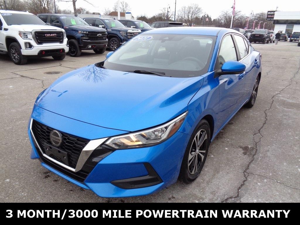 used 2021 Nissan Sentra car, priced at $16,195