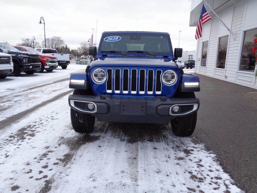 used 2020 Jeep Wrangler Unlimited car, priced at $33,995