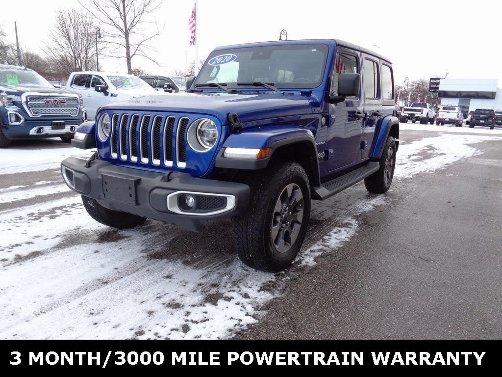 used 2020 Jeep Wrangler Unlimited car, priced at $33,995