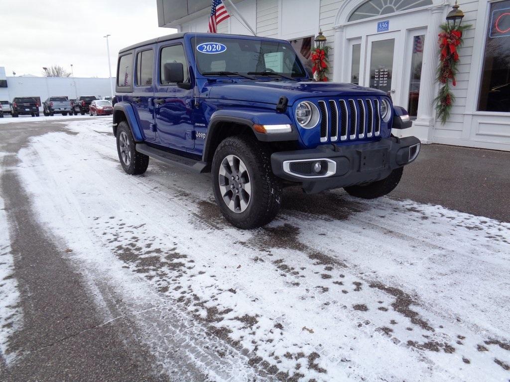 used 2020 Jeep Wrangler Unlimited car, priced at $33,995