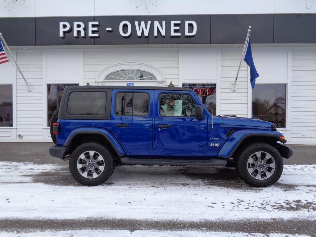 used 2020 Jeep Wrangler Unlimited car, priced at $33,995