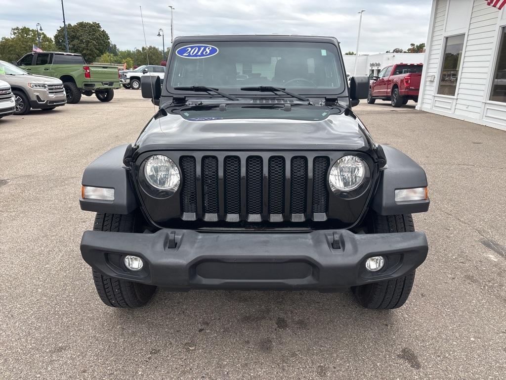 used 2018 Jeep Wrangler Unlimited car, priced at $19,495