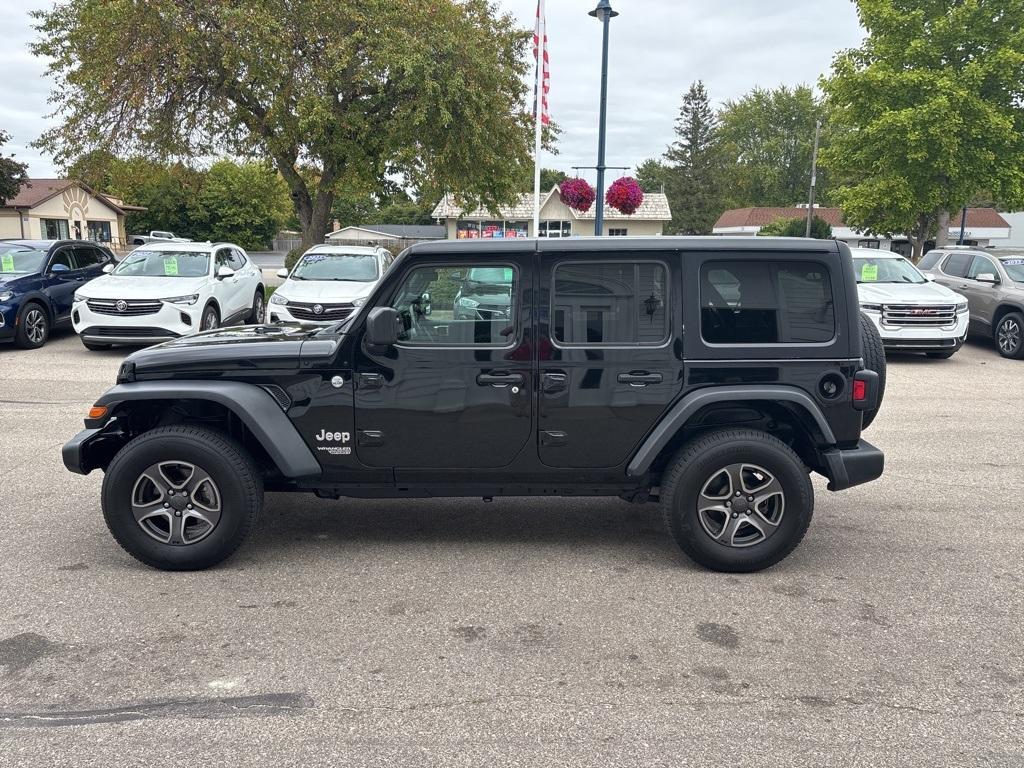 used 2018 Jeep Wrangler Unlimited car, priced at $19,495