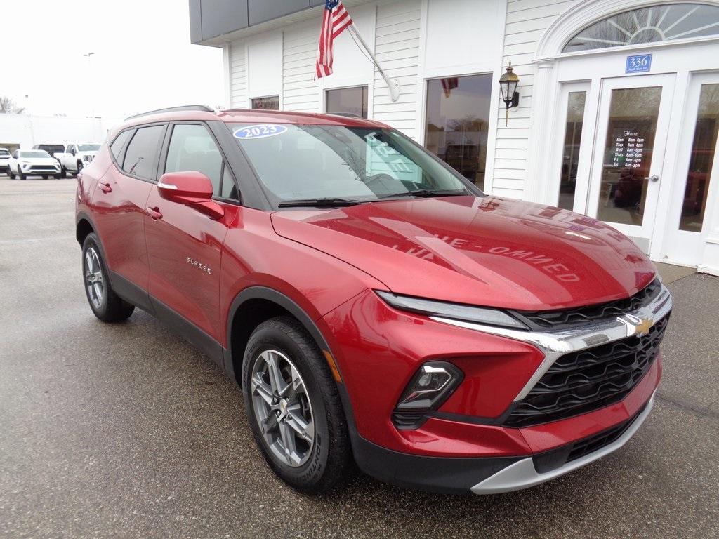 used 2023 Chevrolet Blazer car, priced at $28,495