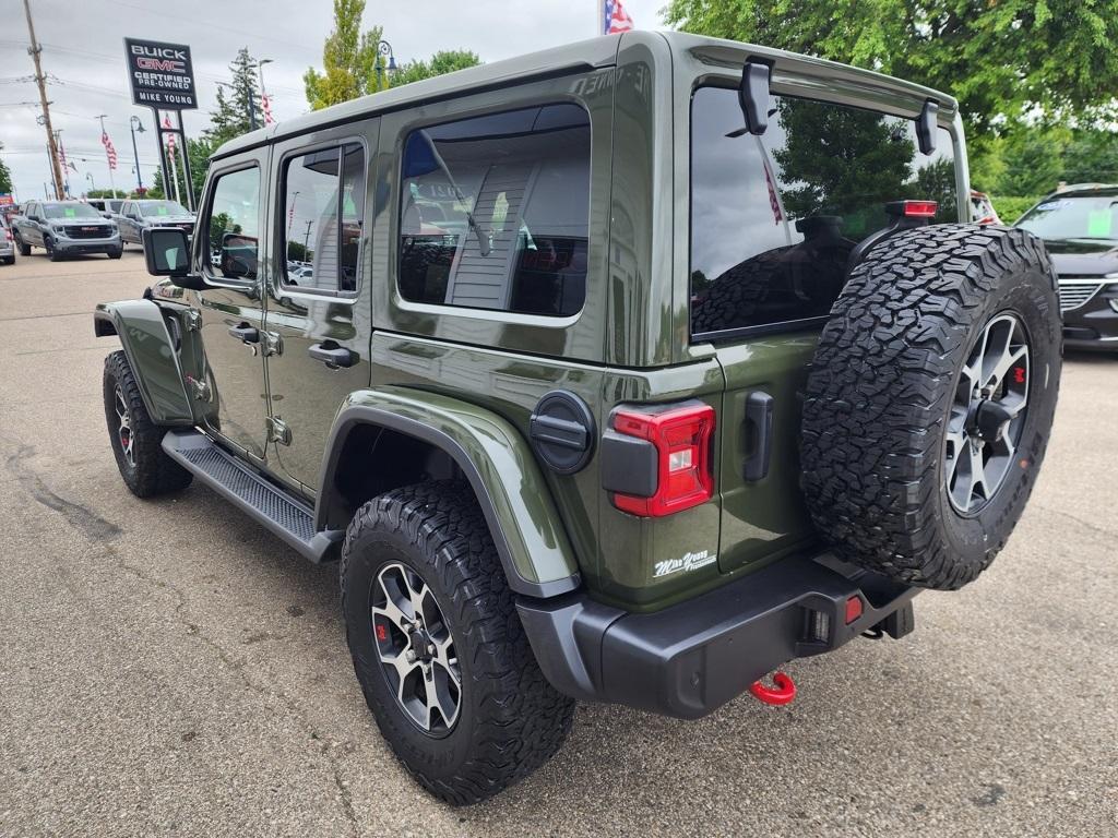 used 2021 Jeep Wrangler Unlimited car, priced at $33,695