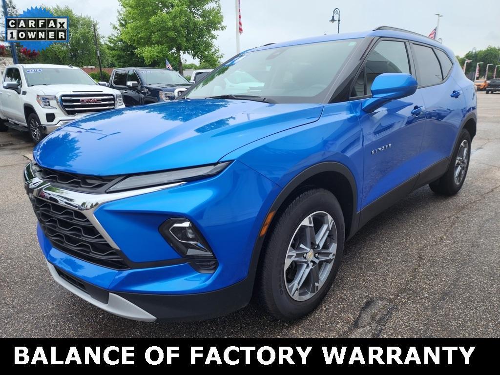 used 2024 Chevrolet Blazer car, priced at $30,495