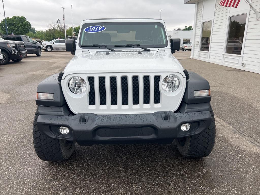 used 2019 Jeep Wrangler car, priced at $23,495