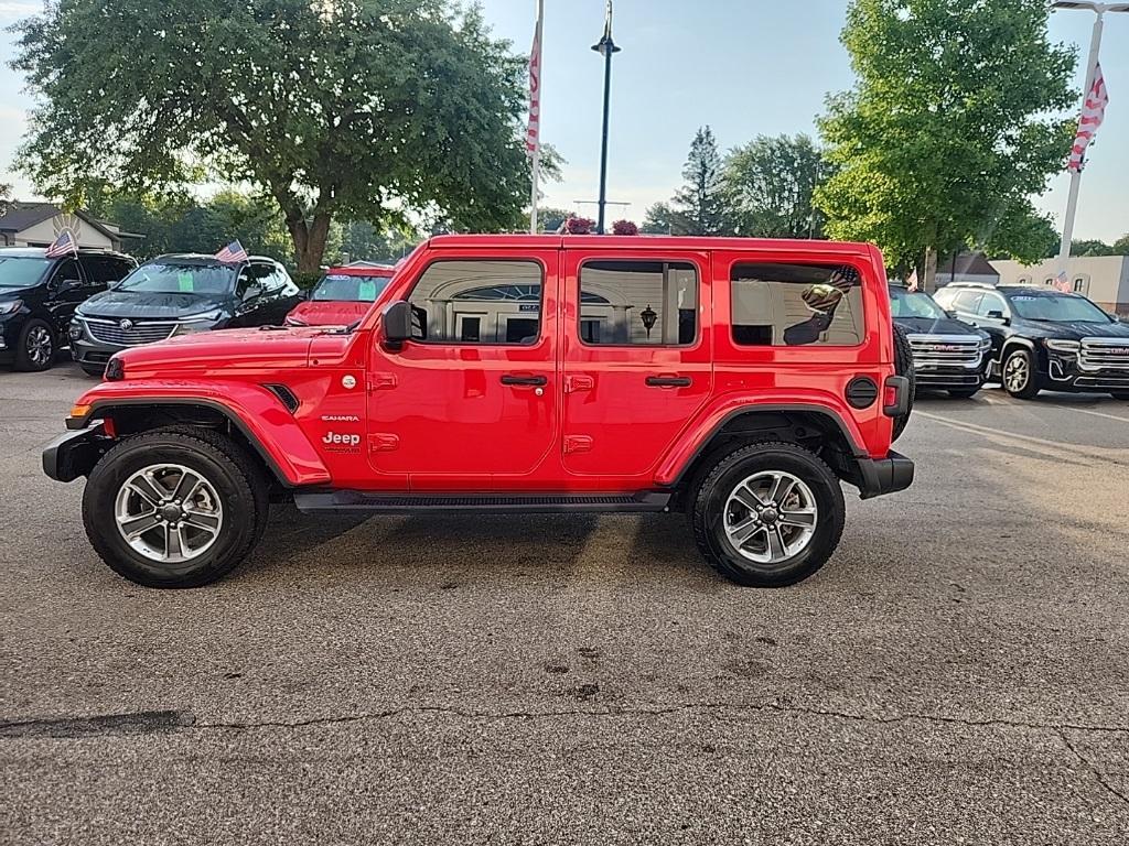 used 2021 Jeep Wrangler Unlimited car, priced at $32,995