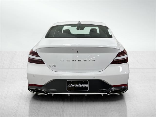 new 2025 Genesis G70 car, priced at $45,208