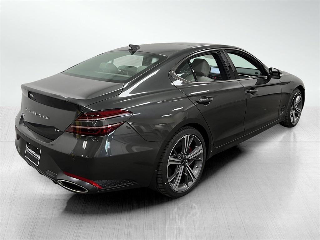 new 2025 Genesis G70 car, priced at $49,995