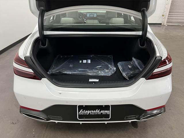 new 2025 Genesis G70 car, priced at $45,355