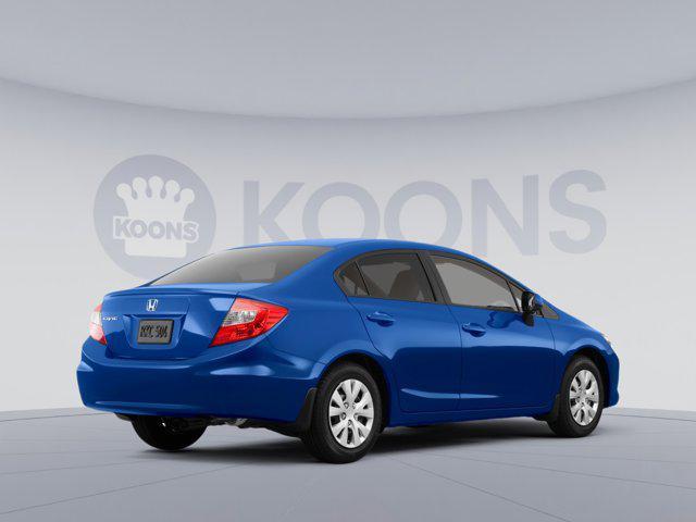used 2012 Honda Civic car, priced at $6,800