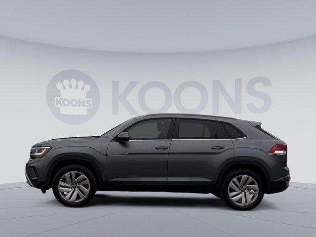 used 2022 Volkswagen Atlas Cross Sport car, priced at $27,500