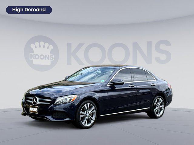 used 2016 Mercedes-Benz C-Class car, priced at $13,000