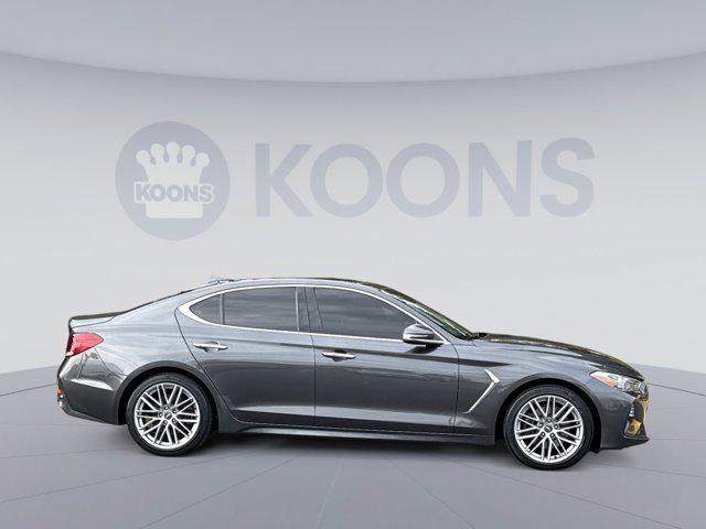 used 2021 Genesis G70 car, priced at $22,500