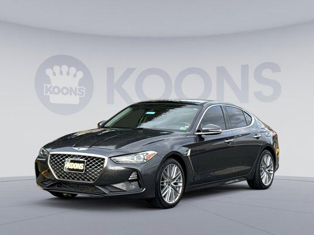 used 2021 Genesis G70 car, priced at $22,500