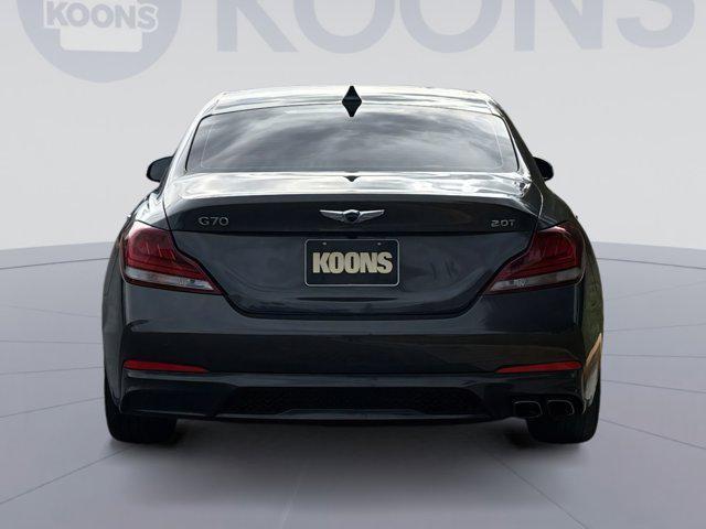 used 2021 Genesis G70 car, priced at $22,500