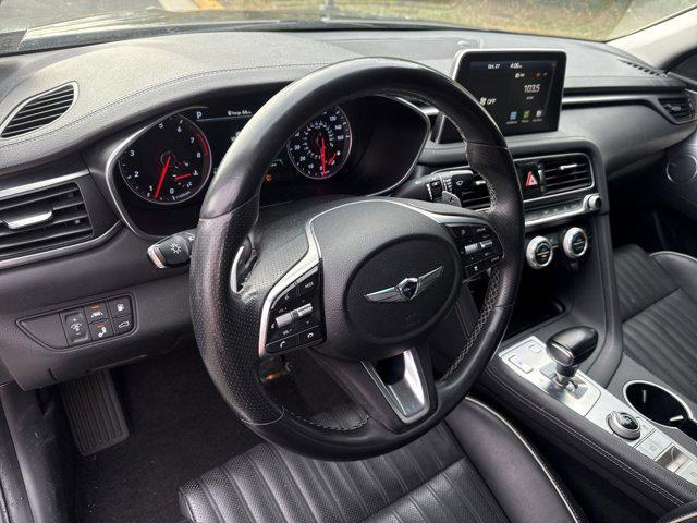 used 2021 Genesis G70 car, priced at $22,500