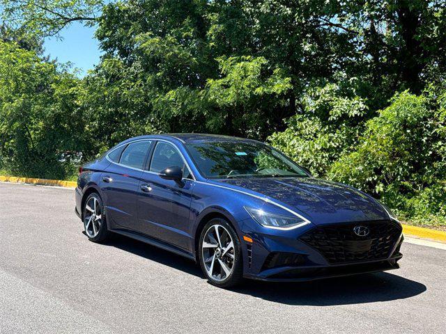 used 2021 Hyundai Sonata car, priced at $18,900