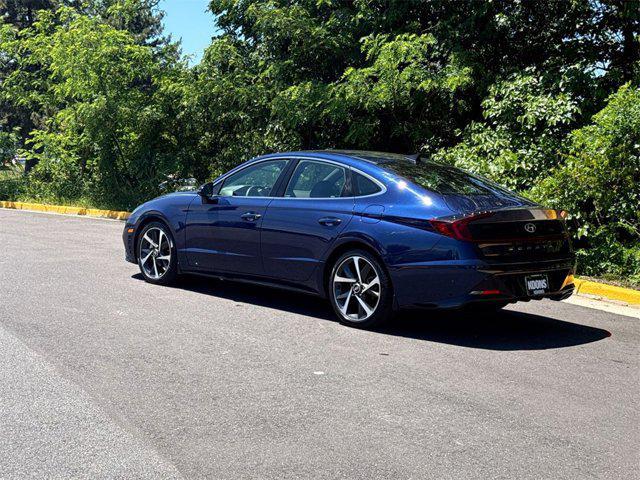 used 2021 Hyundai Sonata car, priced at $18,900