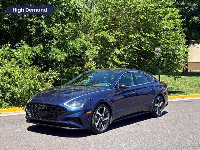 used 2021 Hyundai Sonata car, priced at $18,900