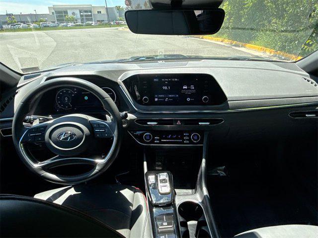 used 2021 Hyundai Sonata car, priced at $18,900