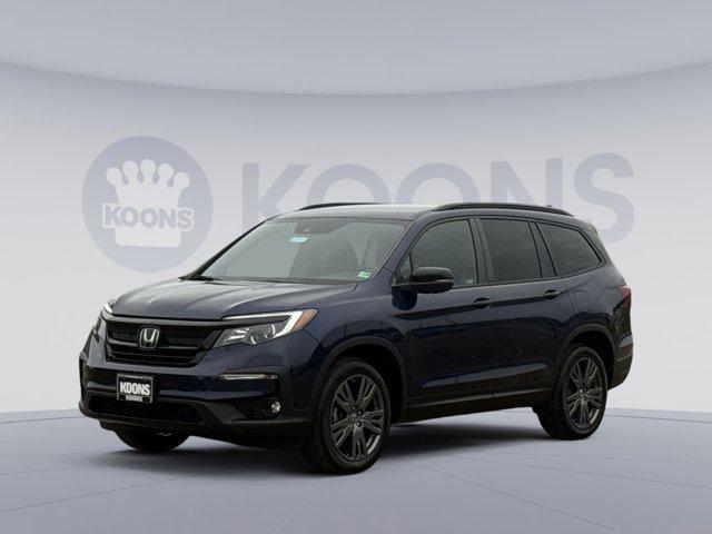 used 2022 Honda Pilot car, priced at $27,997