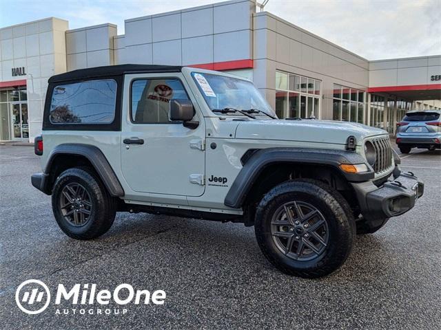 used 2024 Jeep Wrangler car, priced at $35,600