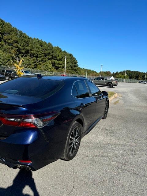 used 2021 Toyota Camry car, priced at $21,400