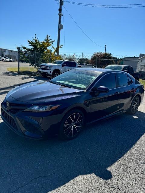 used 2021 Toyota Camry car, priced at $21,400