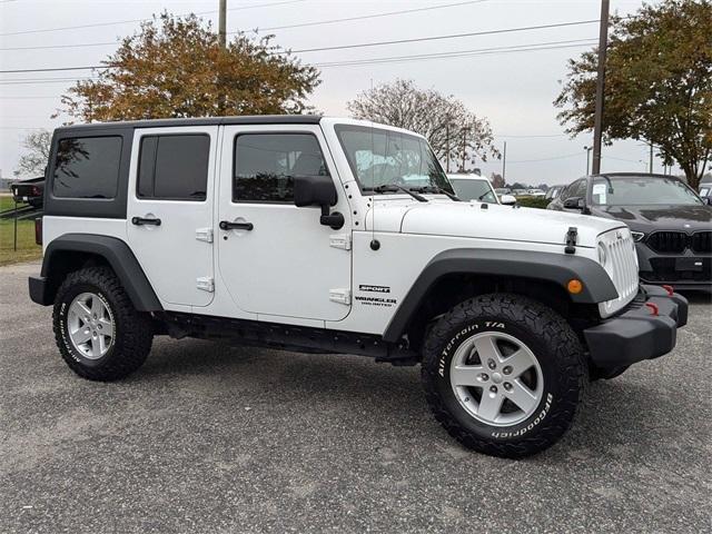 used 2016 Jeep Wrangler Unlimited car, priced at $21,600