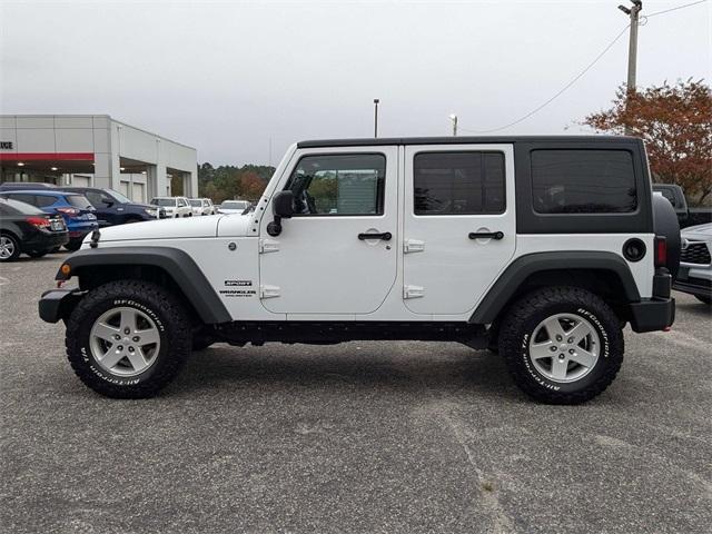 used 2016 Jeep Wrangler Unlimited car, priced at $21,600