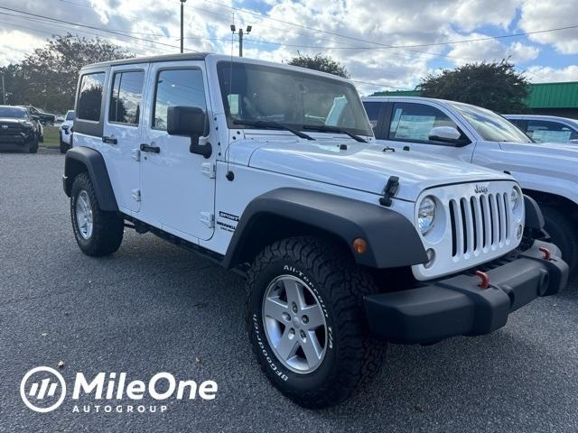 used 2016 Jeep Wrangler Unlimited car, priced at $23,900