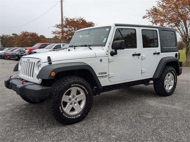 used 2016 Jeep Wrangler Unlimited car, priced at $21,600