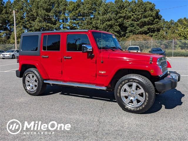 used 2015 Jeep Wrangler Unlimited car, priced at $20,500