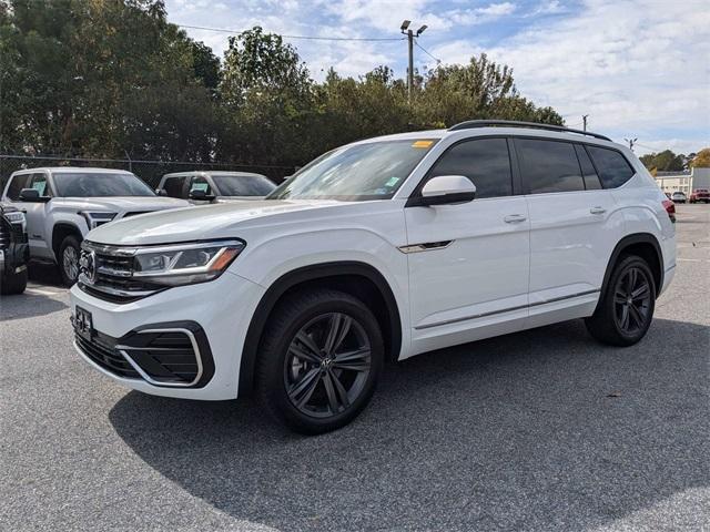 used 2021 Volkswagen Atlas car, priced at $28,900