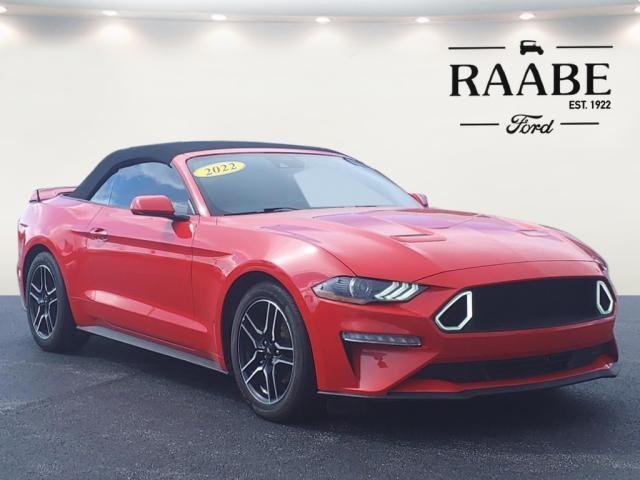 used 2022 Ford Mustang car, priced at $29,322