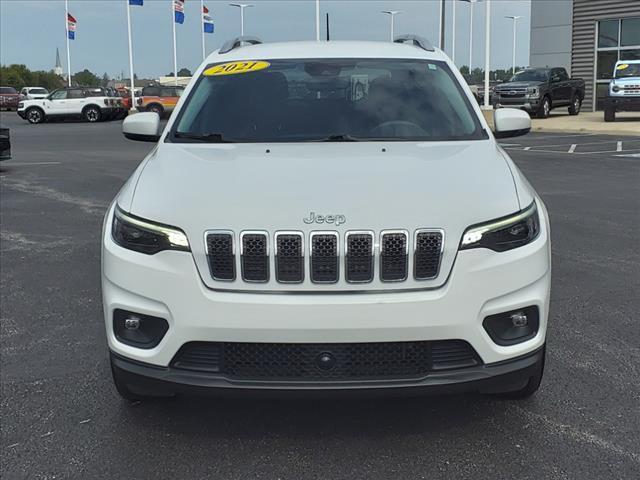 used 2021 Jeep Cherokee car, priced at $22,221