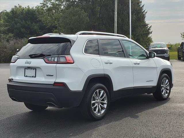 used 2021 Jeep Cherokee car, priced at $22,221