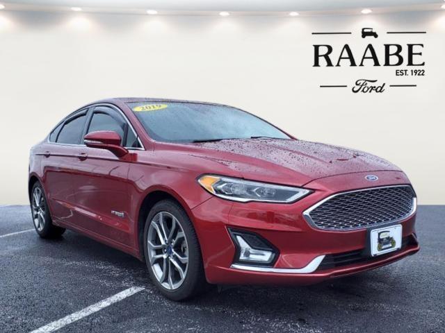 used 2019 Ford Fusion Hybrid car, priced at $15,988