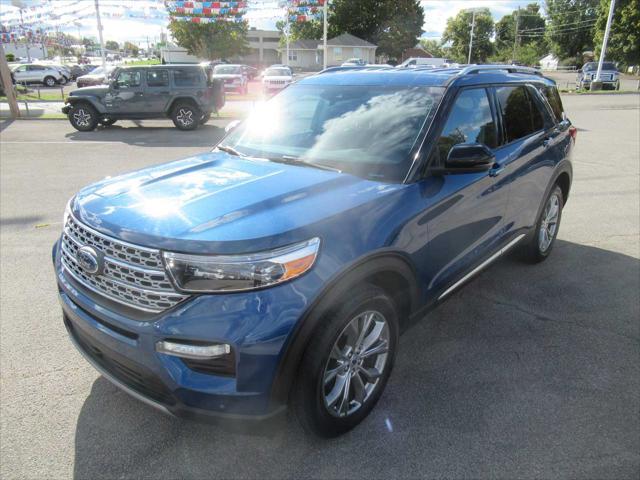 used 2022 Ford Explorer car, priced at $27,747