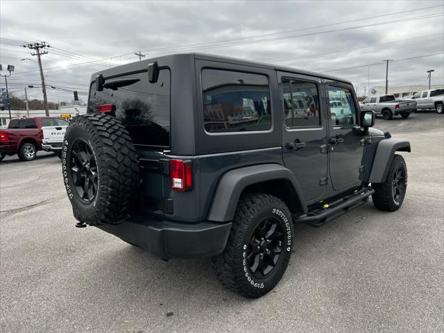 used 2017 Jeep Wrangler Unlimited car, priced at $21,900