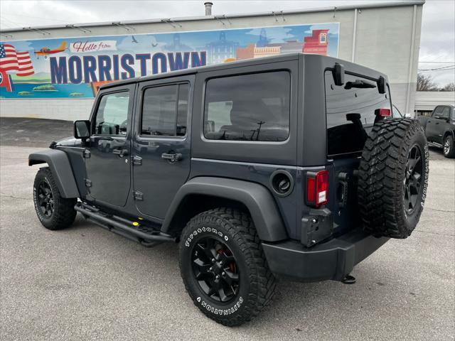 used 2017 Jeep Wrangler Unlimited car, priced at $21,900