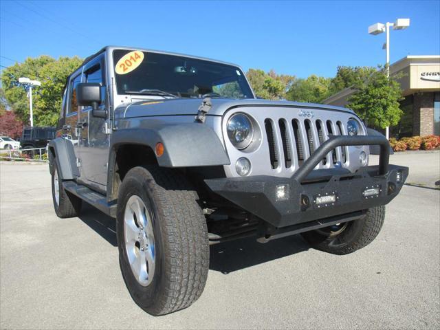 used 2014 Jeep Wrangler Unlimited car, priced at $14,775