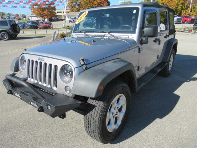 used 2014 Jeep Wrangler Unlimited car, priced at $14,775