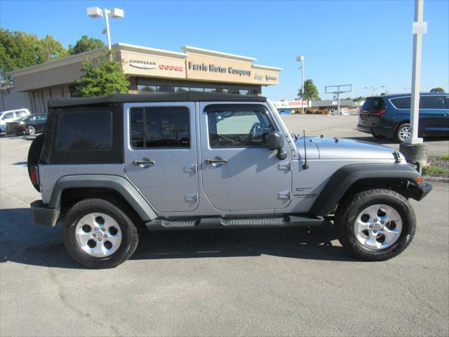 used 2014 Jeep Wrangler Unlimited car, priced at $14,775