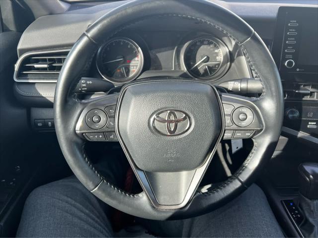 used 2021 Toyota Camry car, priced at $21,052